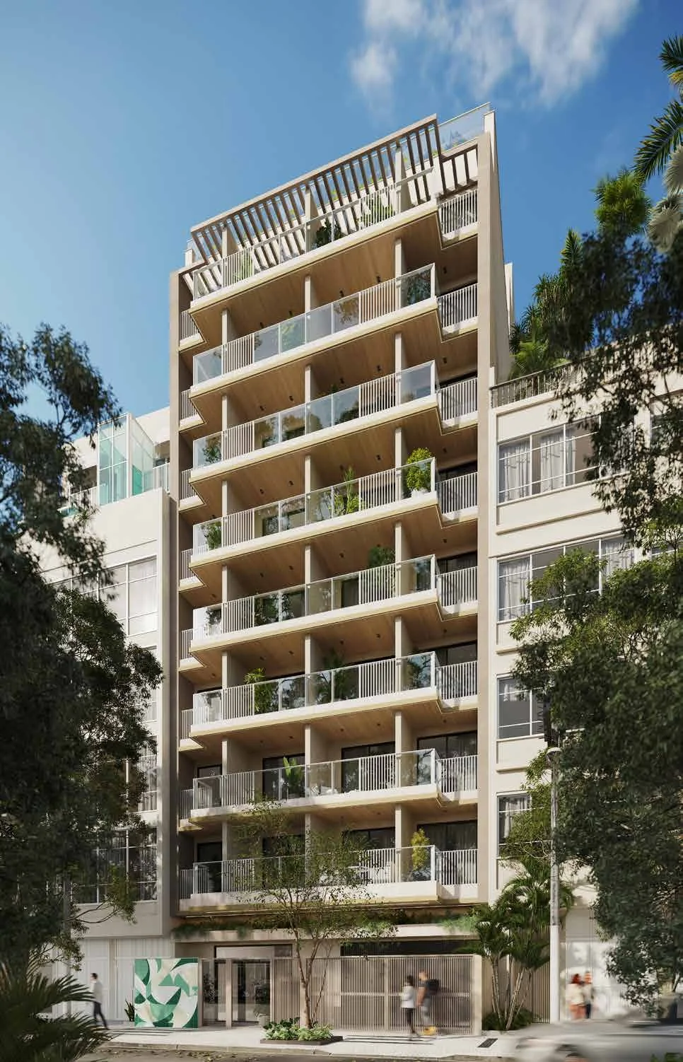 Fachada Diurna Contemporânea