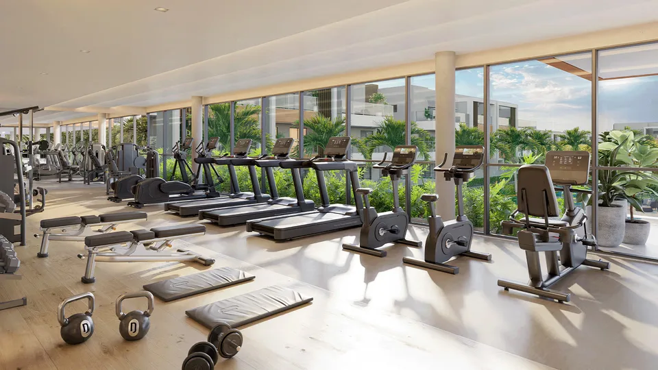 Gym at Casas Claris