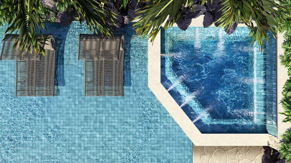 Spa and hot tub at Casas Claris