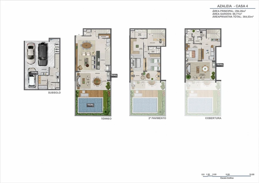 Floor Plan — House 4