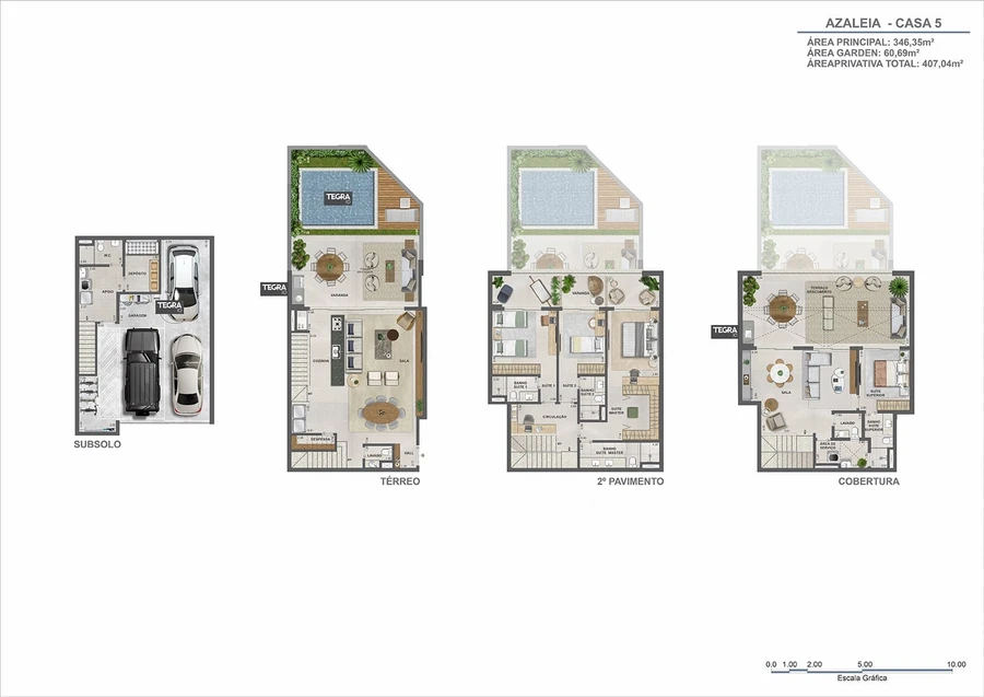 Floor Plan — House 5