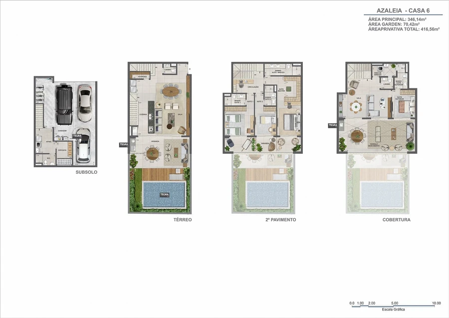 Floor Plan — House 6