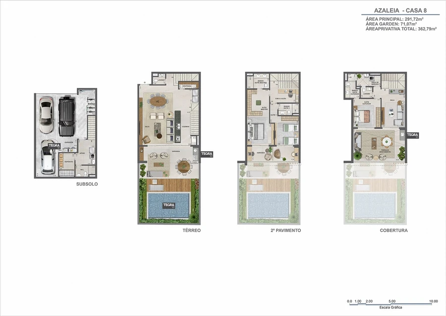 Floor Plan — House 8