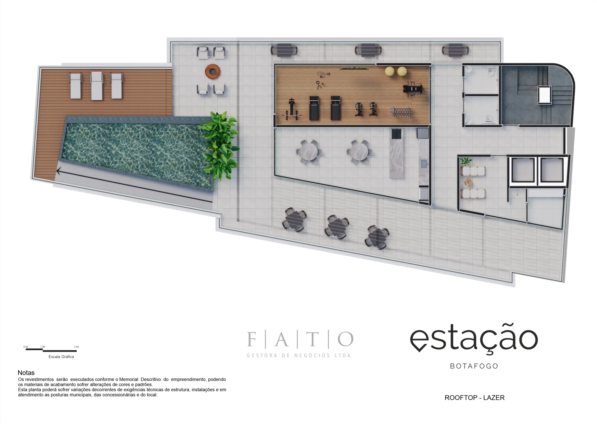 Rooftop Plan — Estação Botafogo