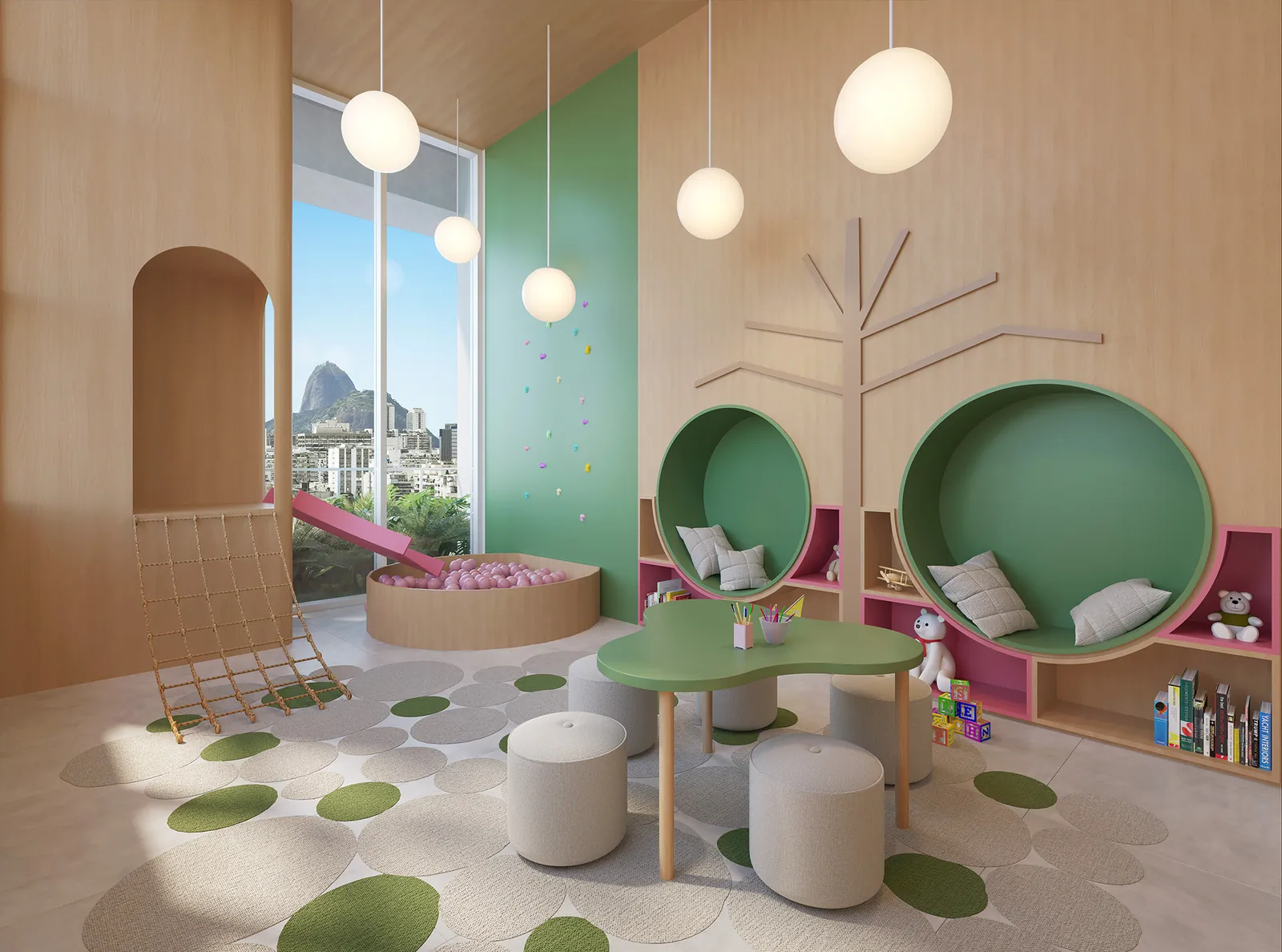 Salle de jeux pour enfants de First Humaitá