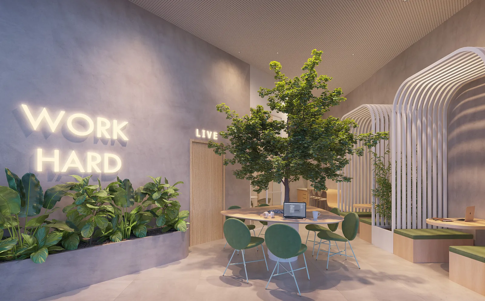 Espace de coworking de First Humaitá