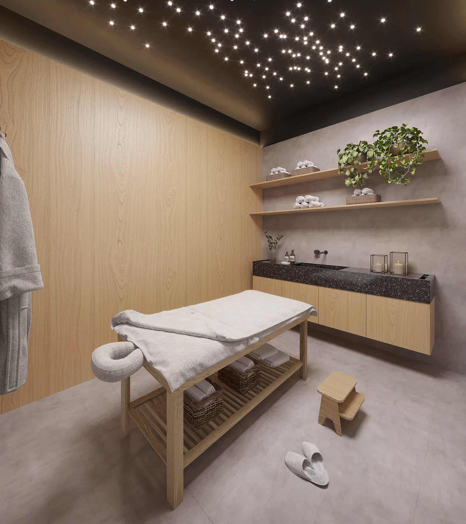 Salle de massage du spa de First Humaitá
