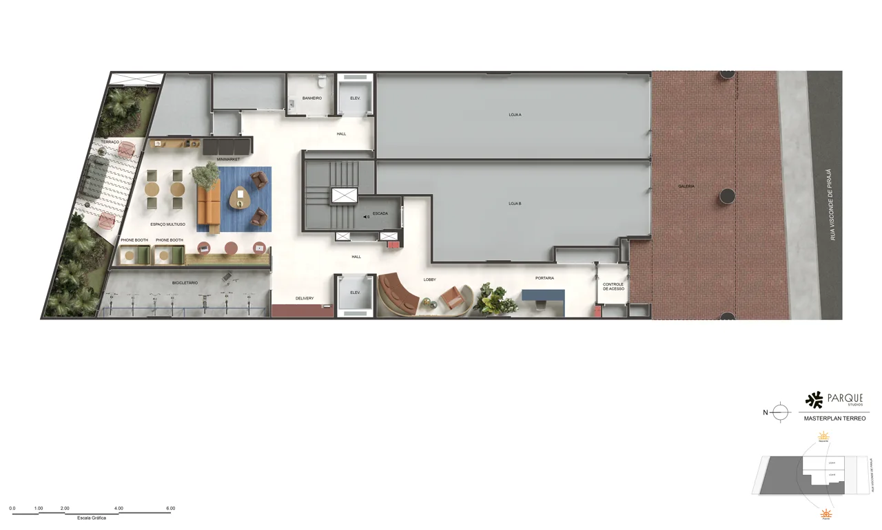 Ground floor masterplan
