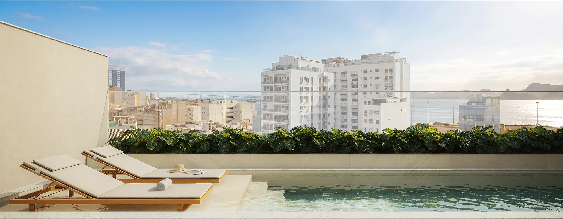 Skypool rooftop — Soul Rio Barão de Icaraí