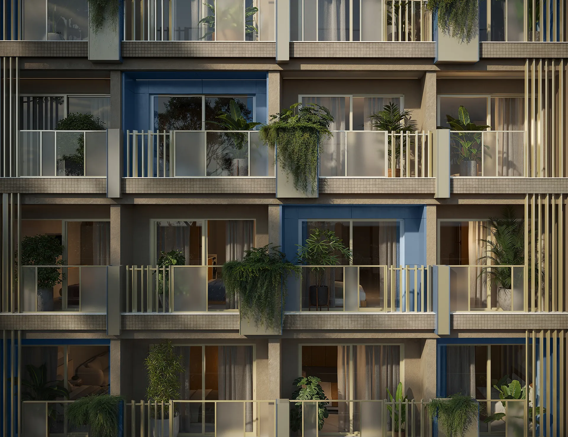 Facade detail — Soul Rio Copacabana
