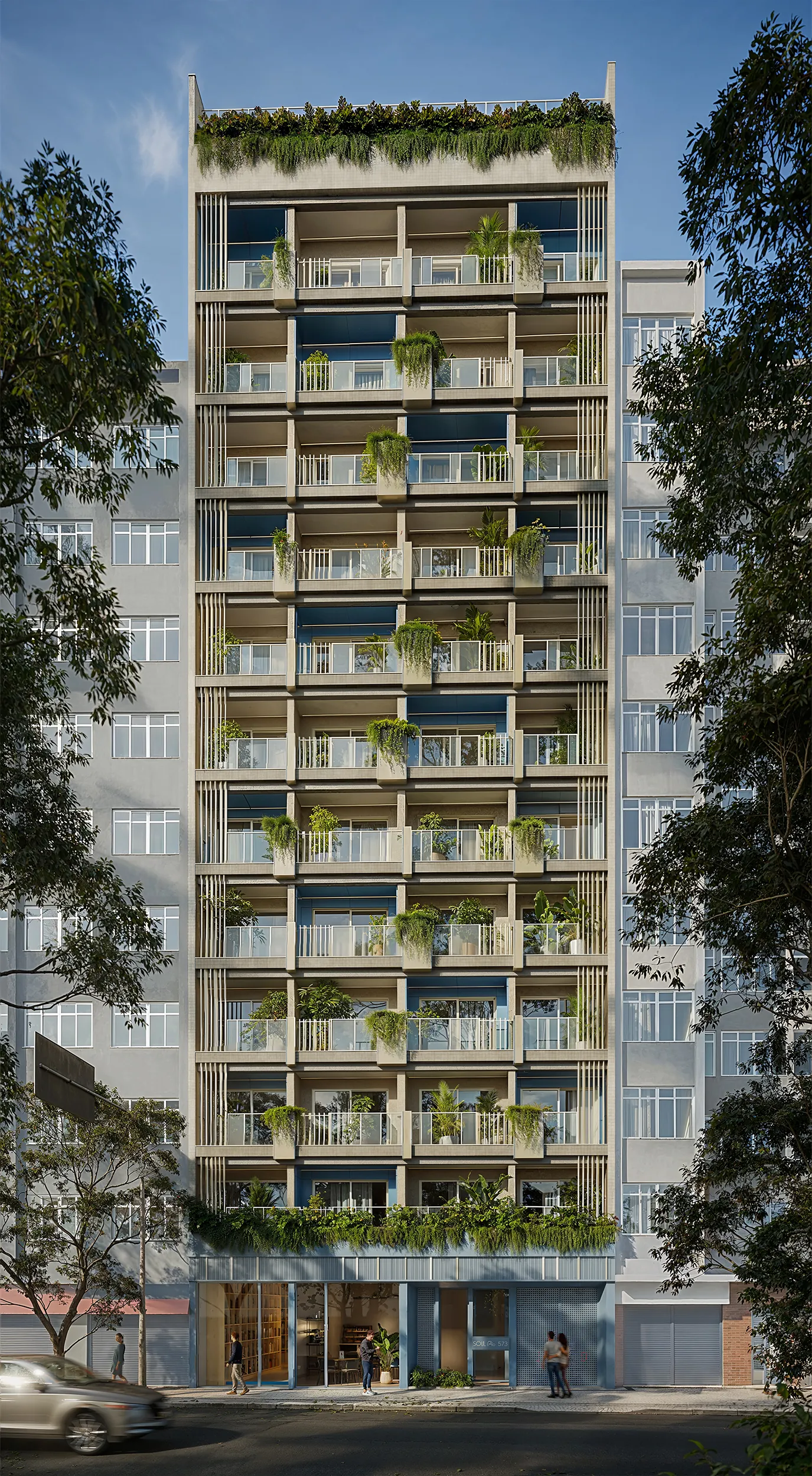 Front facade of Soul Rio Copacabana — Barata Ribeiro 573