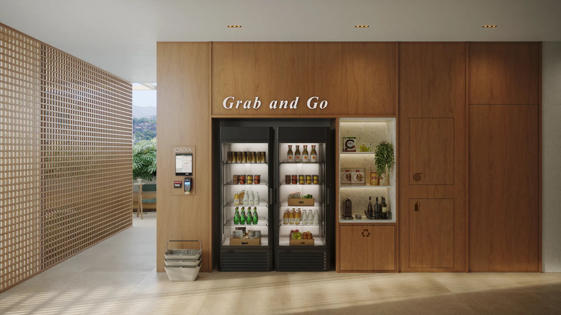 Grab and Go market — Soul Rio Flamengo